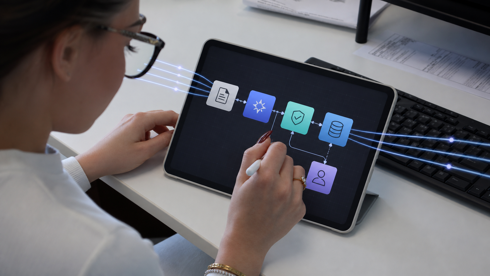 Diseño de un flujo empresarial automatizado mediante inteligencia artificial