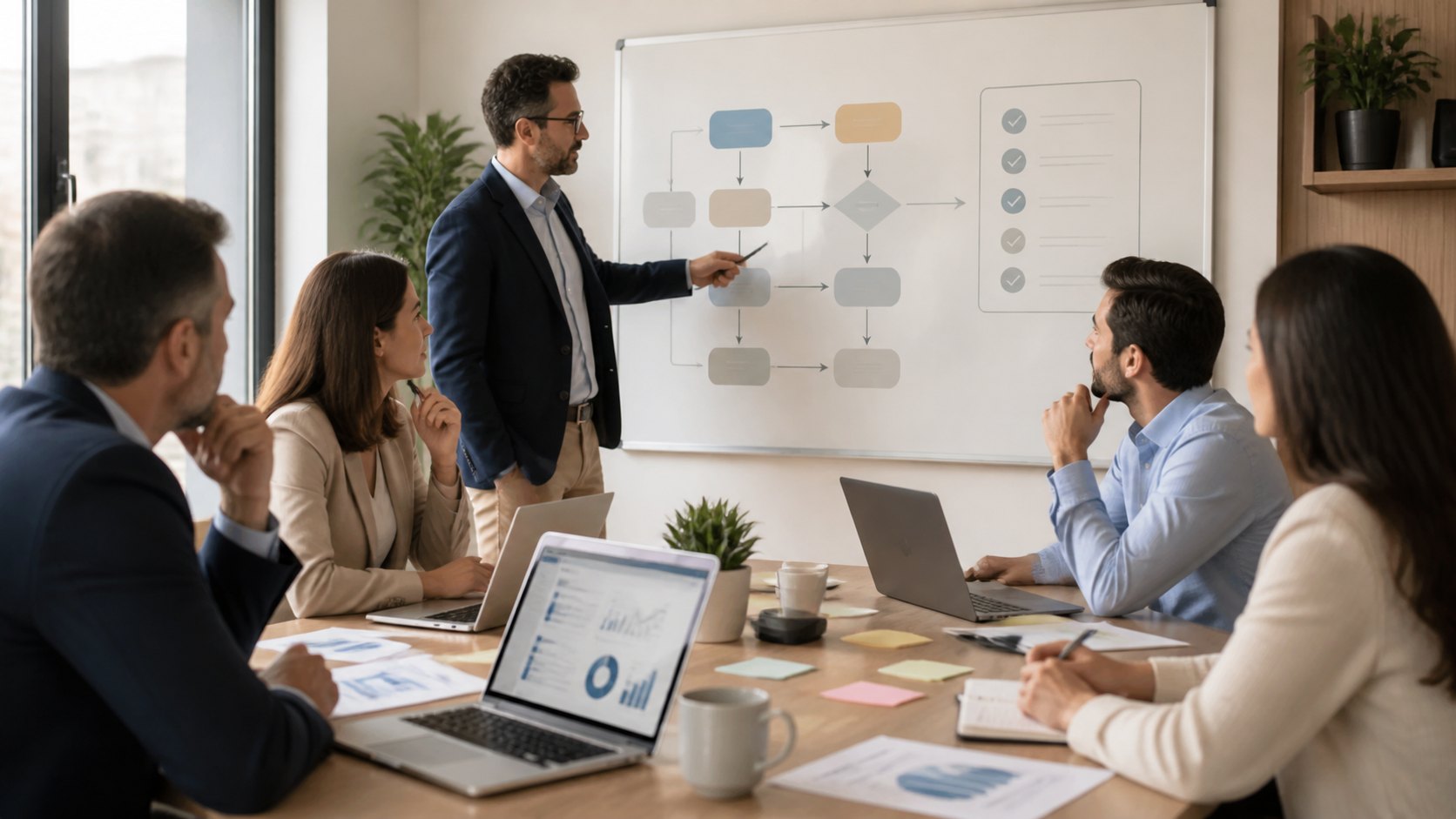 Agentes IA para pymes con automatización de procesos y control humano